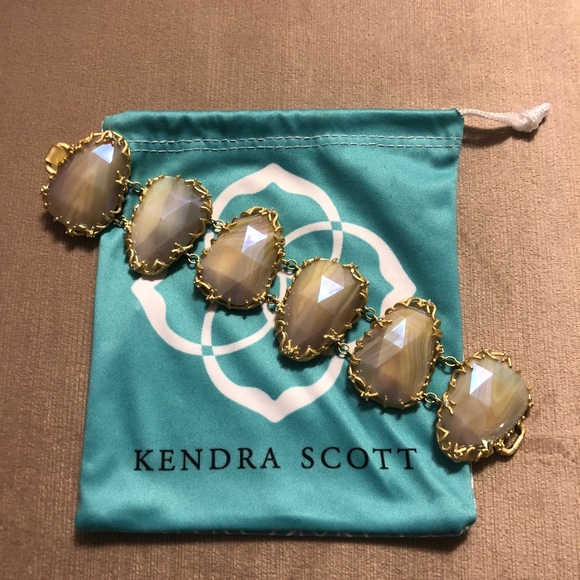 Kendra Scott Jewelry - Kendra Scott Luxe Stone Nest Link Bracelet